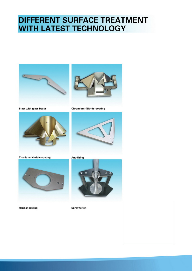 DIFFERENT SURFACE TREATING